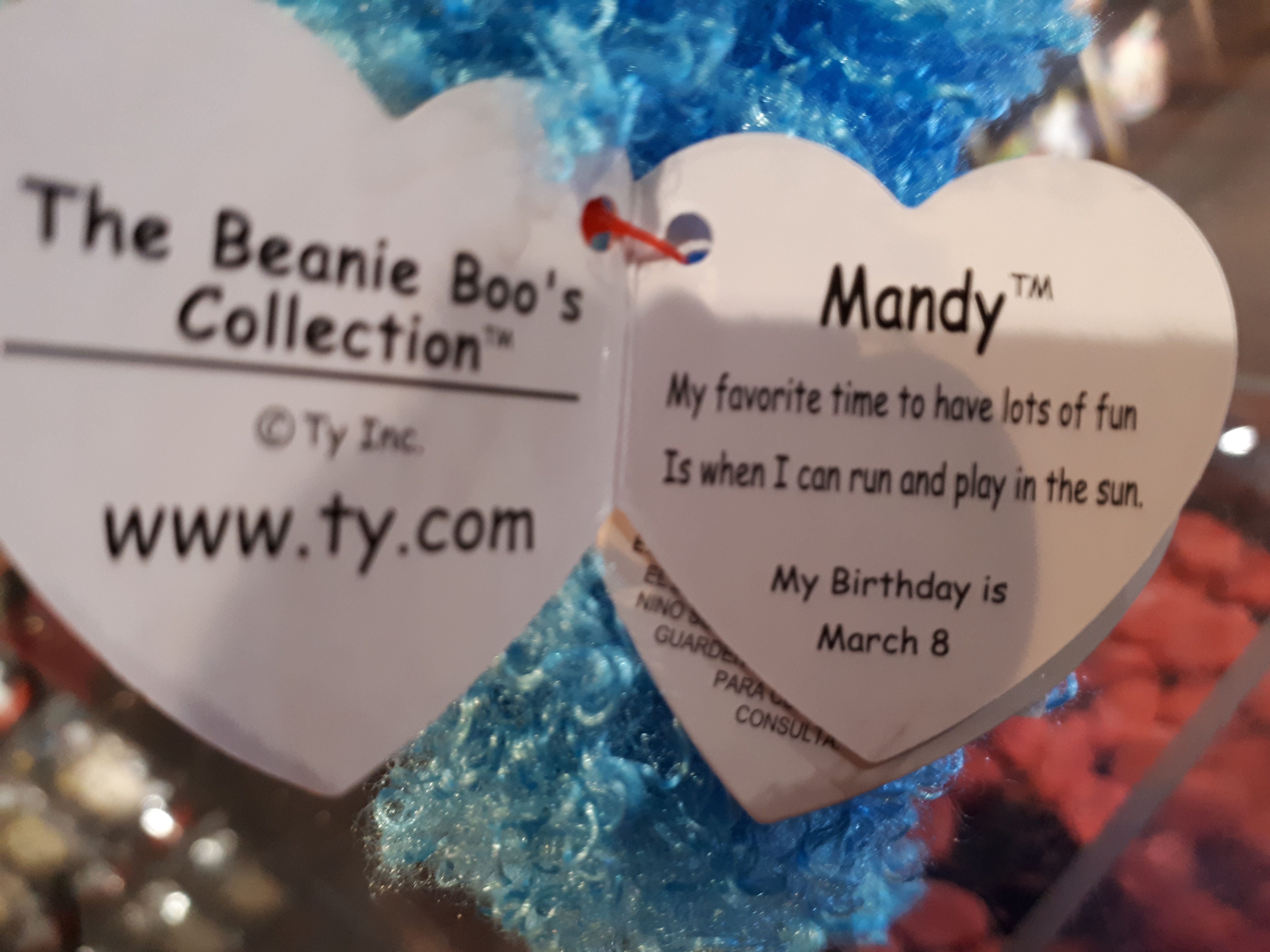 mandy beanie baby