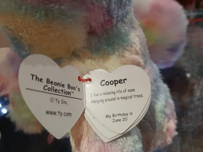 Cooper the Sloth w/horn  Beanie Boo SMALL - Image 2