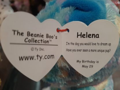 Helena the Husky with Horn Small beanie boo - Image 2