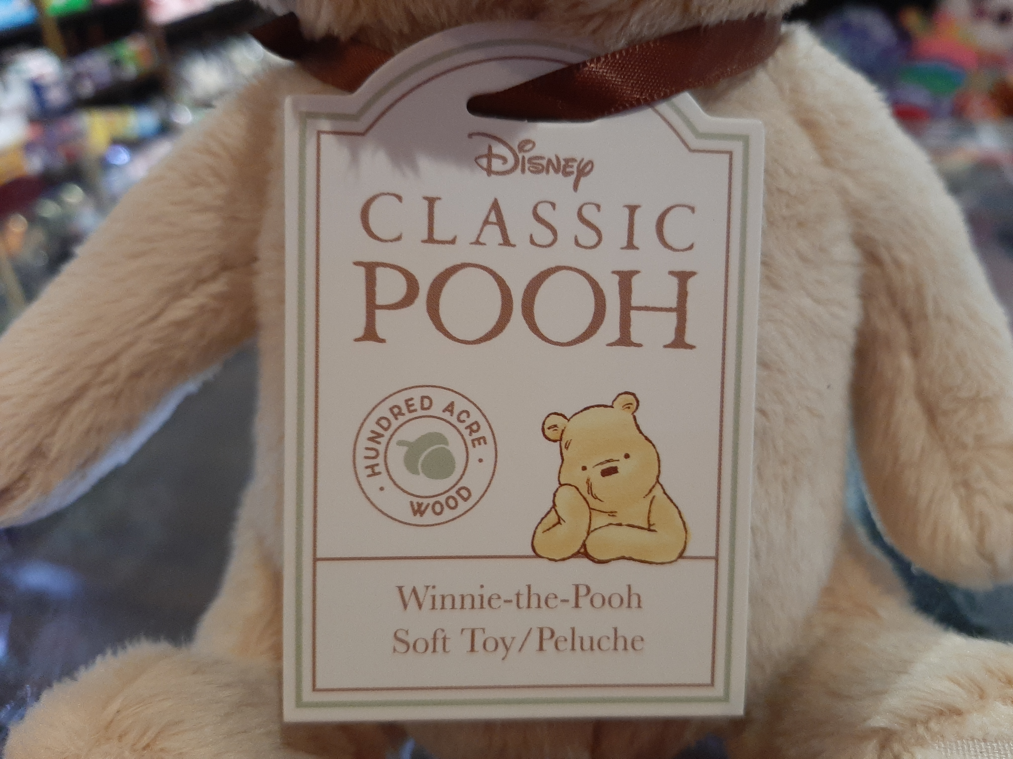 classic winnie the pooh soft toy
