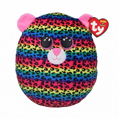 Dotty Leopard Squishy Beanie Ty