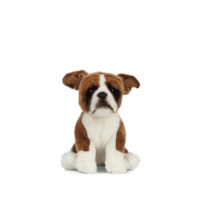 Living Nature Boxer Dog Sitting AN450