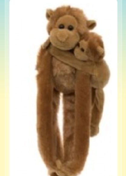Cuddles Orangutan with baby PL082/71120