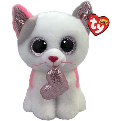 Milena White Cat Ty Beanie Boo Small