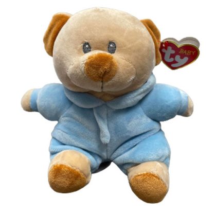 PJ Bear Blue Baby Ty Small