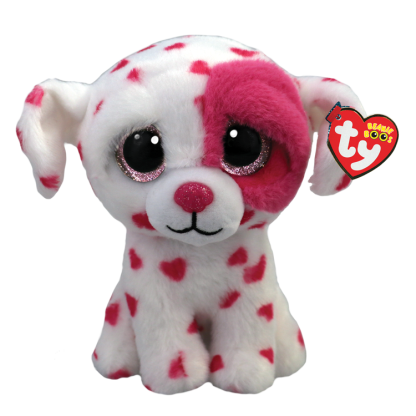 Beau White Dog Ty Beanie Boo Small